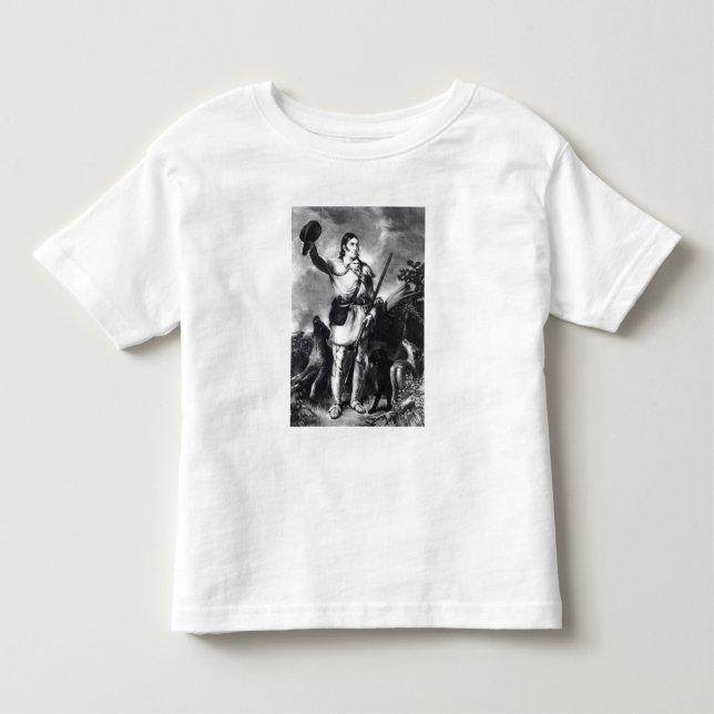 Colonel Davy Crockett Toddler T-Shirt (Front)