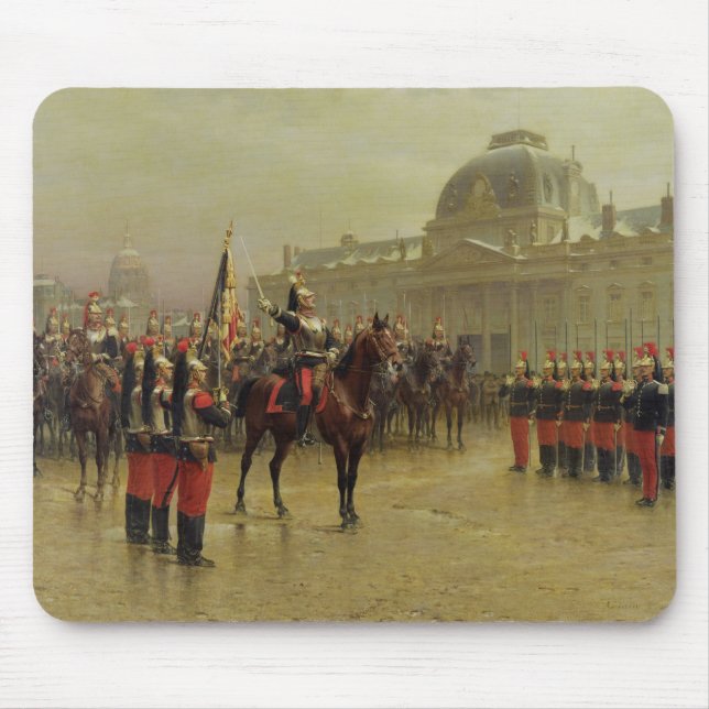 Colonel de La Rochetulon Mouse Mat (Front)