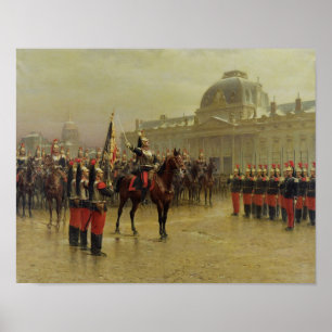 Colonel de La Rochetulon Poster
