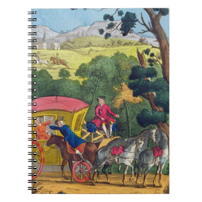 Colonel Jack robbing Mary Smith in Maidenhead Thic Notebook (Front)