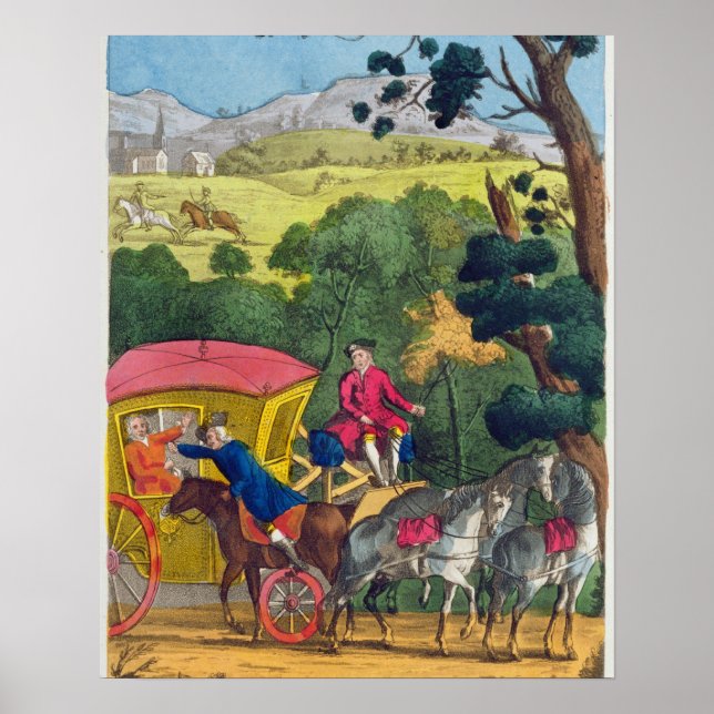 Colonel Jack robbing Mary Smith in Maidenhead Thic Poster (Front)