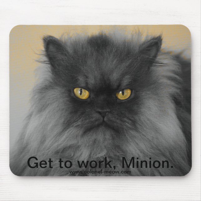 Colonel Meow Mouse Mat (Front)