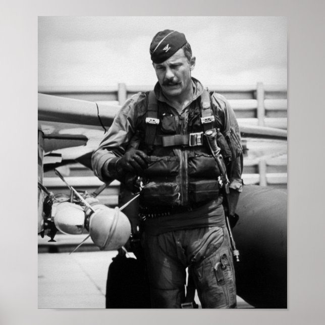 Colonel Robin Olds Poster (Front)