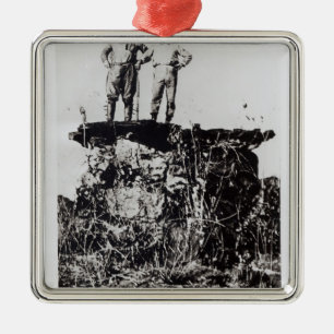 Colonel Roosevelt and Colonel Rondon at Navaite Metal Tree Decoration