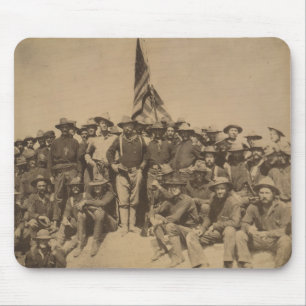 Colonel Roosevelt and his Rough Riders Mouse Mat