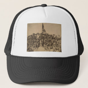 Colonel Roosevelt and his Rough Riders Trucker Hat