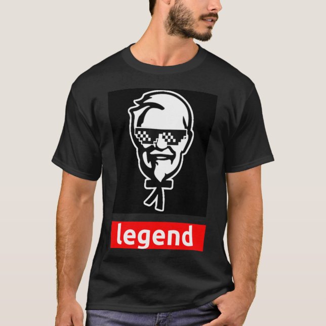 Colonel Sanders - Famous Figure Legend Classic T-S T-Shirt (Front)