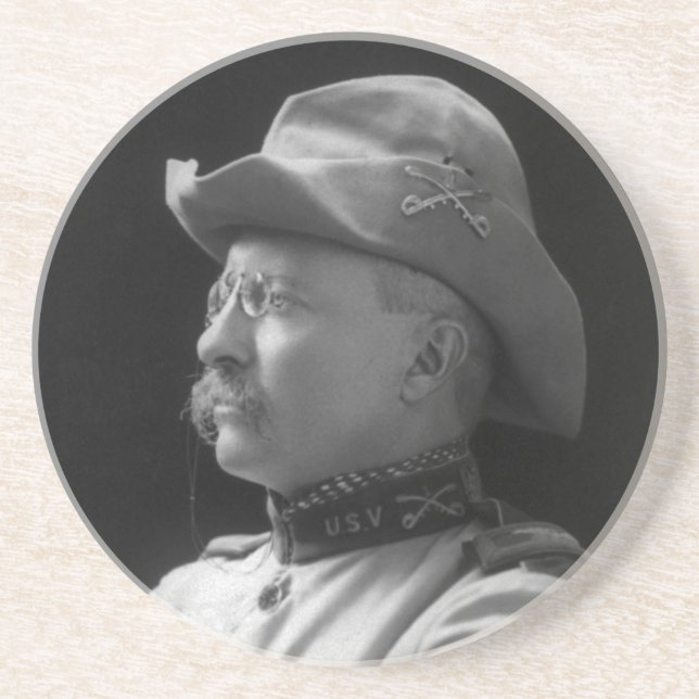 Colonel Theodore Roosevelt from 1898 Coaster (Front)