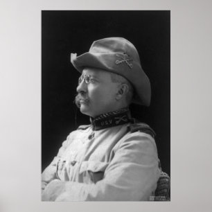 Colonel Theodore Roosevelt from 1898 Poster