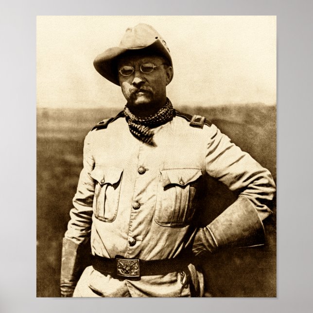 Colonel Theodore Roosevelt Poster (Front)