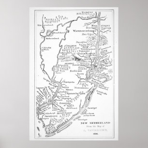 Colonial America   Dutch Colony of New Netherland Poster