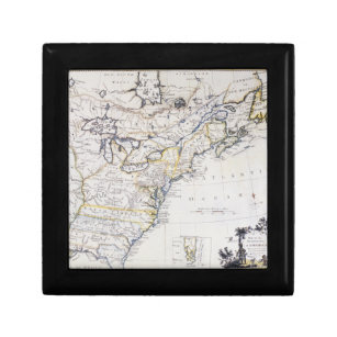 COLONIAL AMERICA: MAP, c1770 Gift Box