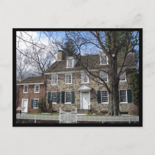 Colonial Mansion Postcard