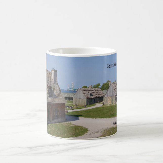 Colonial Michilimackinac mug (Center)
