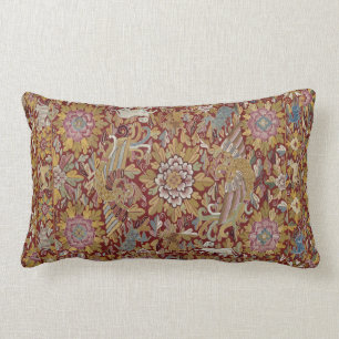 Colonial Peruvian Tapestry Lumbar Pillow