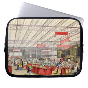 Colonial Produce in the Great Exhibition of 1851, Laptop Sleeve