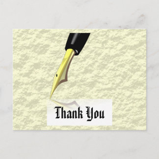 Colonial Thank You Postcards