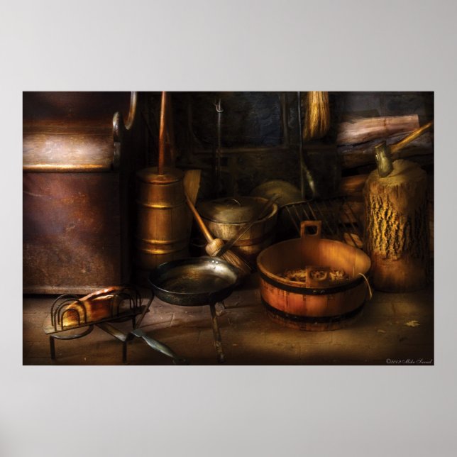 Colonial Utensils Poster (Front)