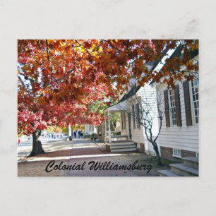 Colonial Williamsburg Postcard