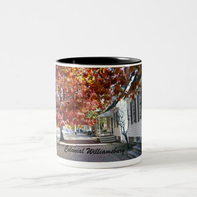 Colonial Williamsburg Two-Tone Coffee Mug (Center)