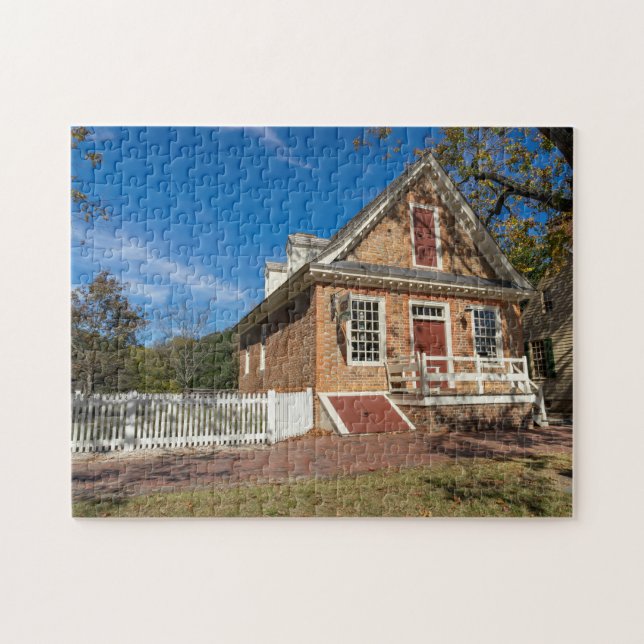 Colonial Williamsburg Virginia Jigsaw Puzzle (Horizontal)