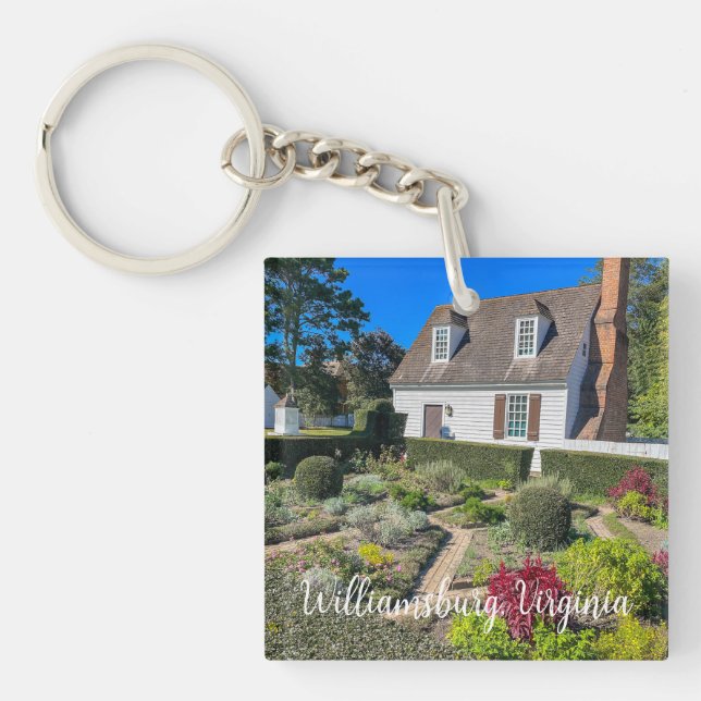 Colonial Williamsburg Virginia Key Ring (Front)