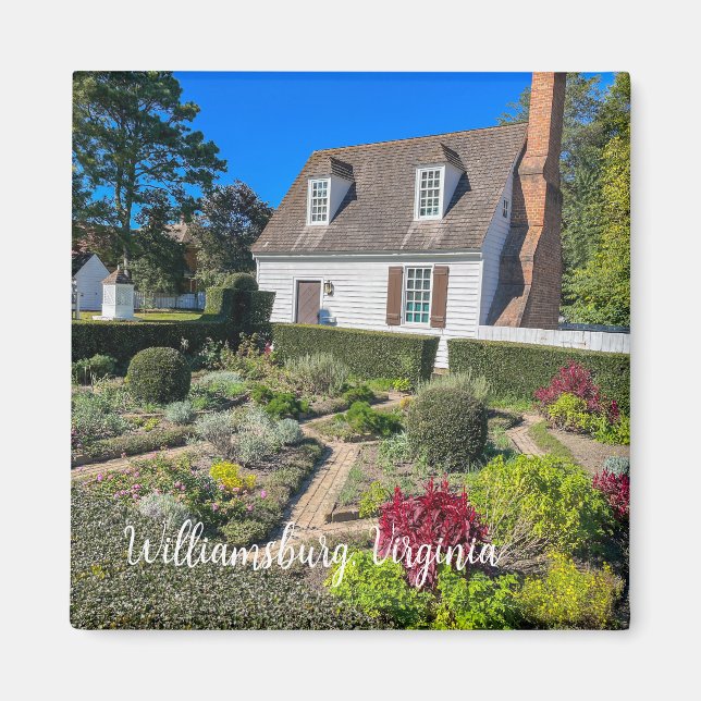 Colonial Williamsburg Virginia Magnet (Front)
