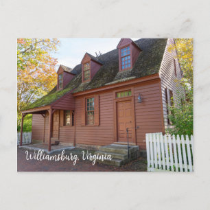 Colonial Williamsburg Virginia Postcard
