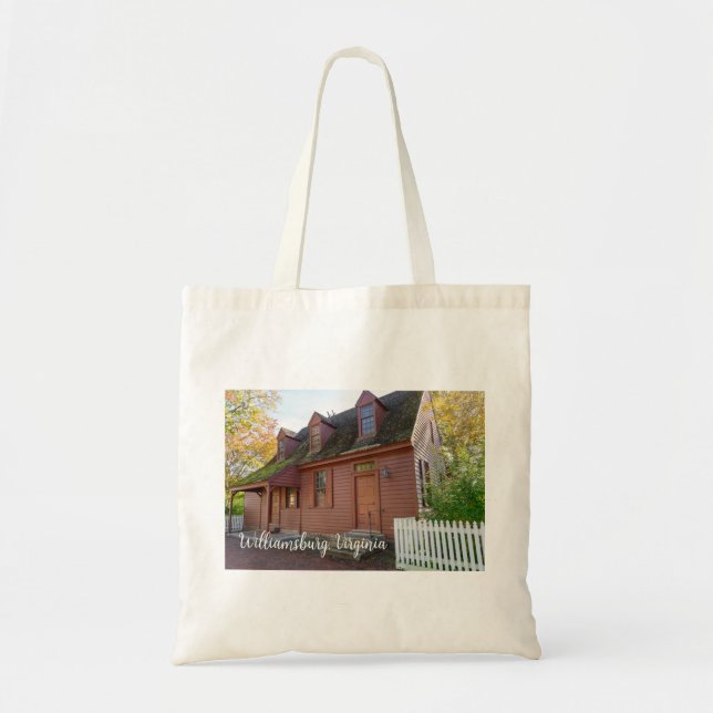 Colonial Williamsburg Virginia Tote Bag (Front)