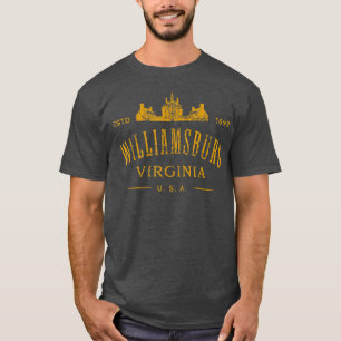 Colonial Williamsburg Virginia Vintage Distressed T-Shirt