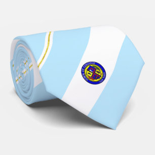 Colonie (New York) city flag Neck Tie