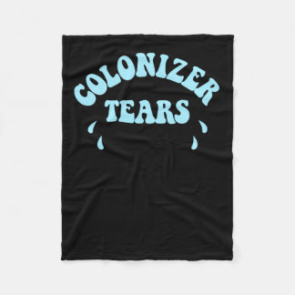 Coloniser Tears Fountain Drink Stickers And Merch Fleece Blanket