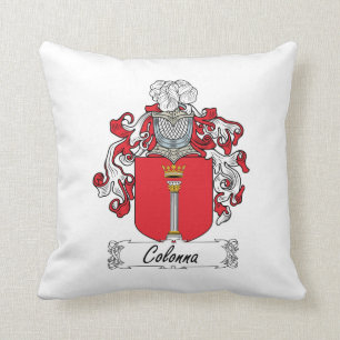 Colonna Family Crest Cushion