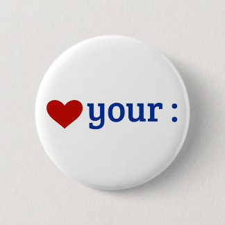 Colonoscopy / colon cancer awareness button
