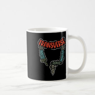 Colonoscopy Gi Funny Endoscopy Nurse Colon Anatomy Coffee Mug