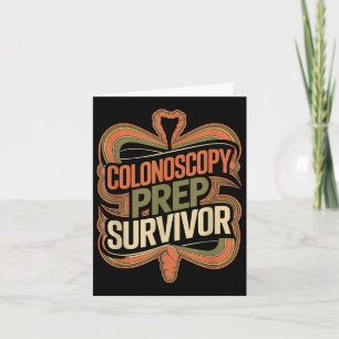 Colonoscopy Prep Survivor Colon Health Therapy -  Card