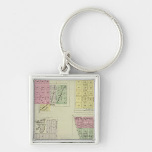 Colony, Kincade, Mont Ida, and Westphalia, Kansas Key Ring