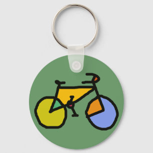 color bike key ring