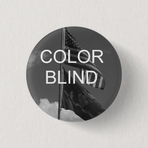 Color Blind Greyscale Flags 3 Cm Round Badge