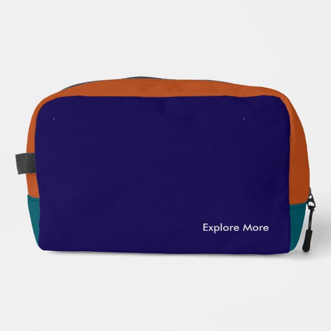 Color Block Explore More Ditty Bag (Front)