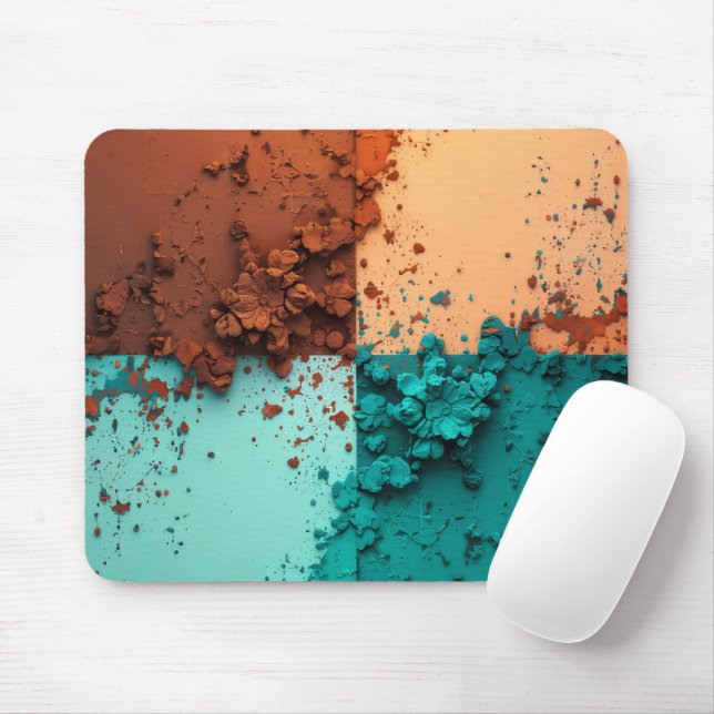 Color Block Mousepad (With Mouse)