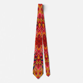 Color Burst Kaleidoscope Tie