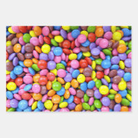 Color candy wrapping sheet paper