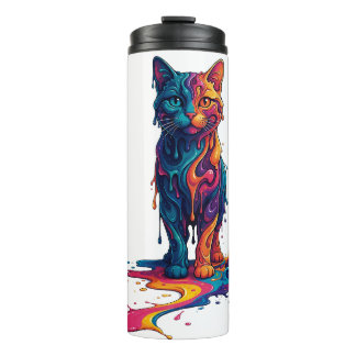 "Color Cat" Case Thermal Tumbler