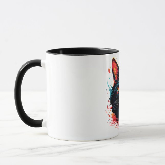 COLOR CAT MUG (Left)