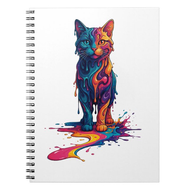 “Color Cat” Notebook – Creativity (Front)