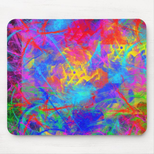 Color Chaos Mouse Mat (Front)