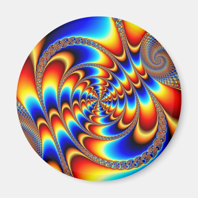 Color Fun - Fractal Magnet (Front)