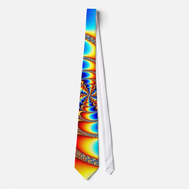 Color Fun - Fractal Tie (Front)