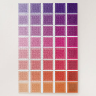 Color Gradient Squares Puzzle